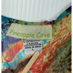 Pineapple Cove Dress Sheer Colorful‎ V Photo 4