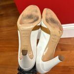 Sergio Rossi  vero cuoio tan and white pump size 36 Photo 5