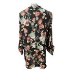 Liberty Love  Ladies Size XL Black Multicolor Floral Blouse Photo 2