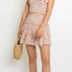 These Three Boutique Two piece matching pink floral skirt set Photo 1