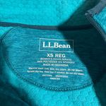L.L. Bean Teal Blue Thin Long Sleeve Sweatshirt; XS reg Women’s Photo 1
