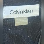 Calvin Klein Green and Gold Ribbed Sheath Dress Photo 11
