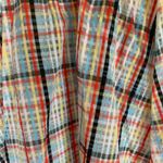 Urban Outfitters  NWT | Jessie Plaid Sheer Midi Skirt Medium Photo 5