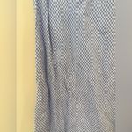 J.Crew  Gwyneth Midi Slip Dress in Blue Gingham 100% Linen Size 00 Photo 5