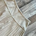 J.Crew C0214 Retro Feminine Beige Laser Cut Pleated Skirt sz 6 Photo 6