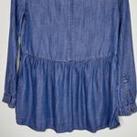 American Eagle Womens Baby Doll Top Chambray XSmall Jegging Fit Photo 8