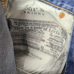 Levi's  501 Premium Skinny Blue Jeans Size Small Photo 9