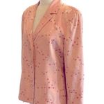 Alice + Olivia Pink Floral Lightweight Summer/Spring Blazer Jacket Boho Cottagecore Style Photo 5