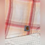 Carhartt  Plaid Button Down Shirt sz s Photo 3