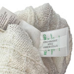 J.Crew  Odette Cable-knit Sweater Lady Jacket in Cotton-Blend Bouclé Ivory Small Photo 10