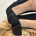 Loeffler Randall Booties Sz 7 Black Suede Block Heel Zip Side Boots Shoes Classy Photo 10