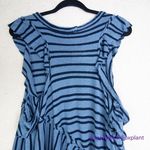 Free People New! Between The Lines Tunic Top dress in blue , size M Photo 11