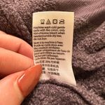 Barefoot Dreams dark gray/purple knit open front cardigan size XS/S Photo 7