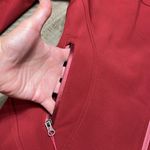 Merrell  Aeroblock Red Microfiber Mid Season Jacket Fleece Lined Hooded Small EUC Photo 7