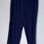 Habitat  clothing Navy Blue Pull On Crop Pants‎ Size Medium Photo 0