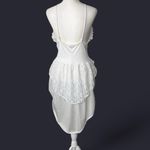 Vintage 70s Intimates Sleepwear White Size M Photo 4