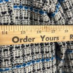 Talbots tweed Mademoiselle plaid coatigan Size XS pearl buttons Photo 7