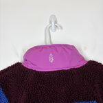 Free People Hit The Slopes Fleece Espresso Combo Jacket Size XS Photo 8