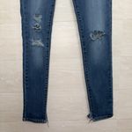 Kancan Women's Medium Wash High Rise Distressed Ankle Skinny Jeans Blue Size undefined Photo 3