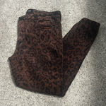 KUT from Kloth KUT Connie High Rise Ankle Skinny Leopard Print Jeans Photo 0
