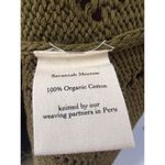 NWT Savannah Morrow Lauryn Skirt Forest Green Cotton Knit Midi XS Photo 6