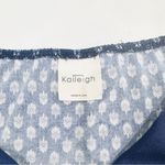 Kaileigh Stitch Fix  Rica Knit Crop Navy Pattern Jumpsuit Photo 5