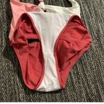 SheIn One Piece Swimsuit Colorblock Tie Front Cut-out Photo 2