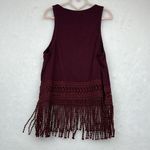 Charlotte Russe Women's Boho Crop Top Tank Sz Small Sleeveless Boho Photo 3