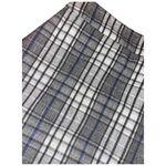 Nine West Black, White & Blue Plaid Skirt – Size M Photo 2