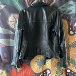 Abercrombie & Fitch  Black Leather Jacket Photo 2