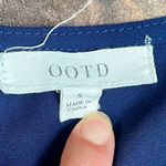 OODT Women’s Blue Wrap Jumpsuit Small Blue Photo 10