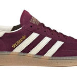 Adidas Handball Spezial Womens Lifestyle Shoes (Maroon/Cream White/Gold Metallic) Sz 8 Photo 0
