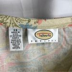 Talbots Floral Paisley Midi Pencil Wrap Skirt Casual Resort 14 Petite Photo 2