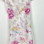 Majorelle  Zella Dress in Romance Floral One Shoulder Ruffle White Size XS Photo 13