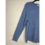 Gap  Women’s Sweater Size Medium Light Blue Textured Knit Long Sleeve Pullover Photo 1
