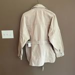 Free People NWT  Clyde Shirt Jacket Mineral Medium‎ Photo 3