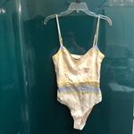 ZARA NWOT  SATIN TIE DYE BODYSUIT Photo 3