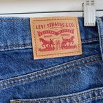 Levi's  Blue Distressed Jean Mini Skirt Size 25 Rodeo Western Festival Photo 5