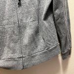 Victoria's Secret  PINK Gray Full Zup Fleece Lined Hooded Jacket Size Large Photo 7