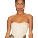 Bardot NWT Eva Bustier in Champagne Photo 1