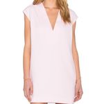 Finders Keepers Plunge Light Pink Mini Dress Photo 0