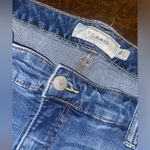 Torrid  Distressed Stretch Jeans with Floral Appliqué & Raw Hem Photo 4