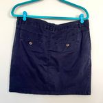 H&M LOGG Navy Blue Chino Mini Skirt Photo 1