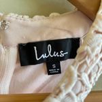 Lulus ‎ Love Poem Blush Pink Lace Mini Dress Blush Pink Womens Size S Lined Photo 8