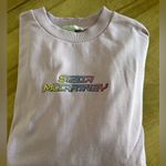 Stella McCartney Purple High Frequency Gel Logo Sweatshirt - Medium $725 Photo 7