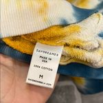 Daydreamer  Rainbow Spiral Tie Dye Crop Sweatshirt Hoodie Size Medium Photo 6