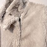 Patagonia Pelage Asymmetrical Zip Up Cream Beige Sherpa Teddy Moto Jacket Medium Photo 7