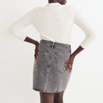 Madewell NWT Curvy Denim High-Waist Straight Mini Skirt in Northboro Wash - 27 Photo 1
