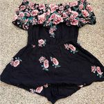 Blush Off the shoulder floral romper Photo 2