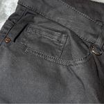 ZARA Jeans Womens 12 Black Mid Rise Skinny Peach Touch Sleek Denim Minimalist Photo 7